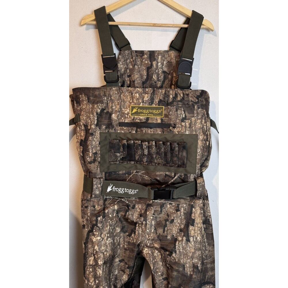 Frogg Toggs Grand Refuge 3.0 BF Wader Realtree Legacy Camo 1200 Thinsulate SZ 7 - Picture 5 of 14